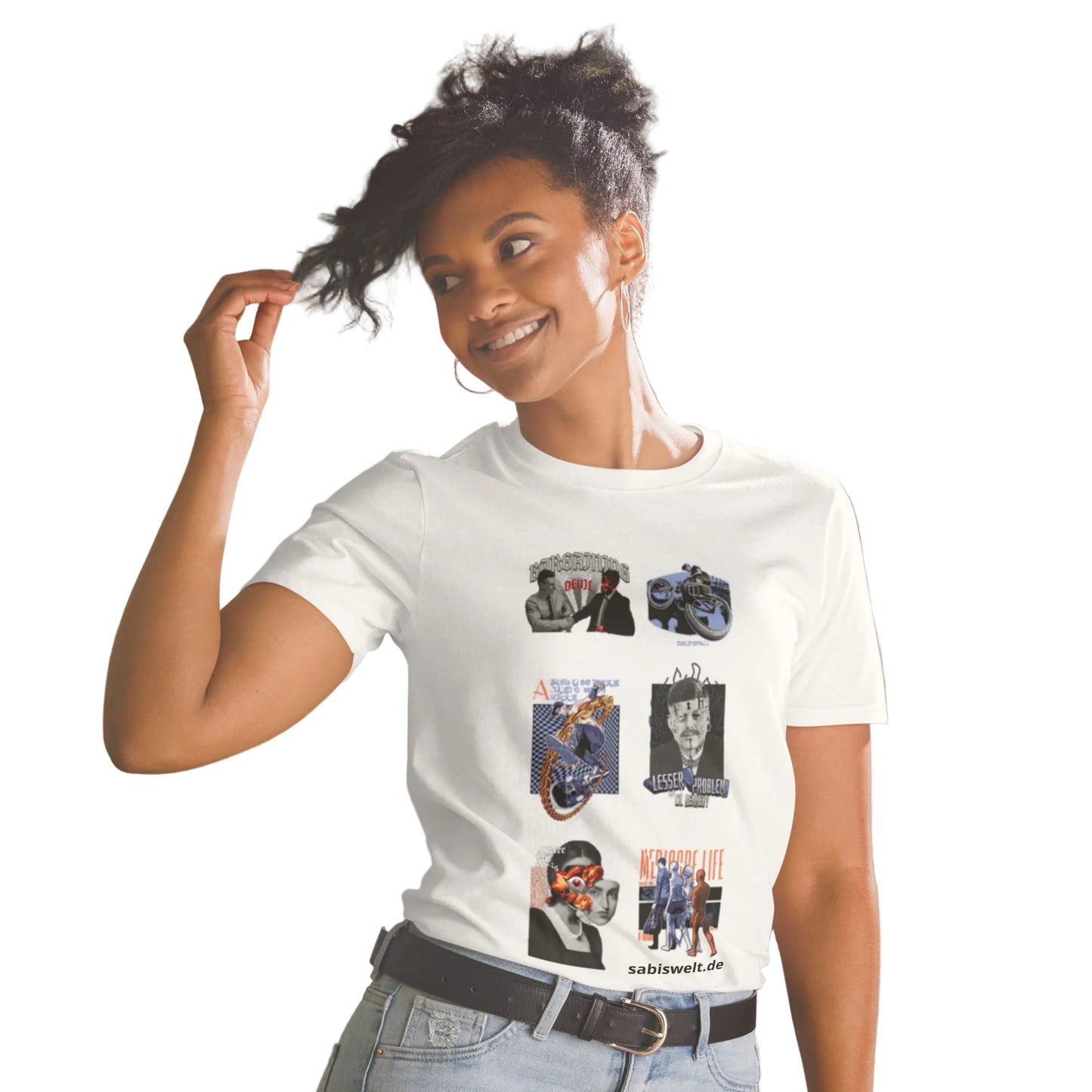Back to Y2K T-Shirt – Weiß – Vorderansicht