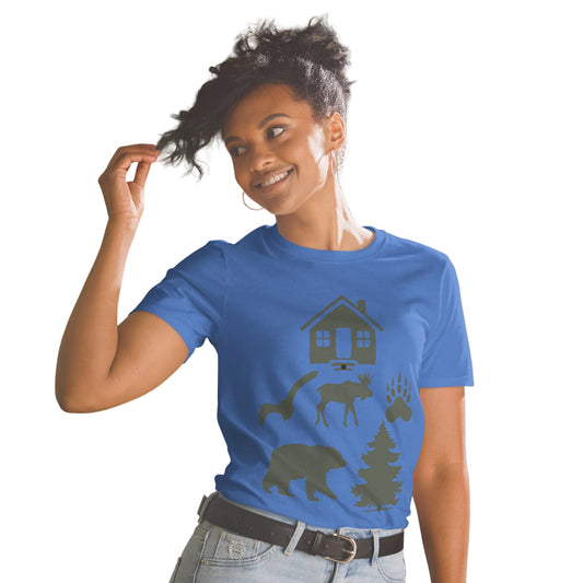 Product mockup, Dein Shirt für Outdoorliebhaber von sabiswelt