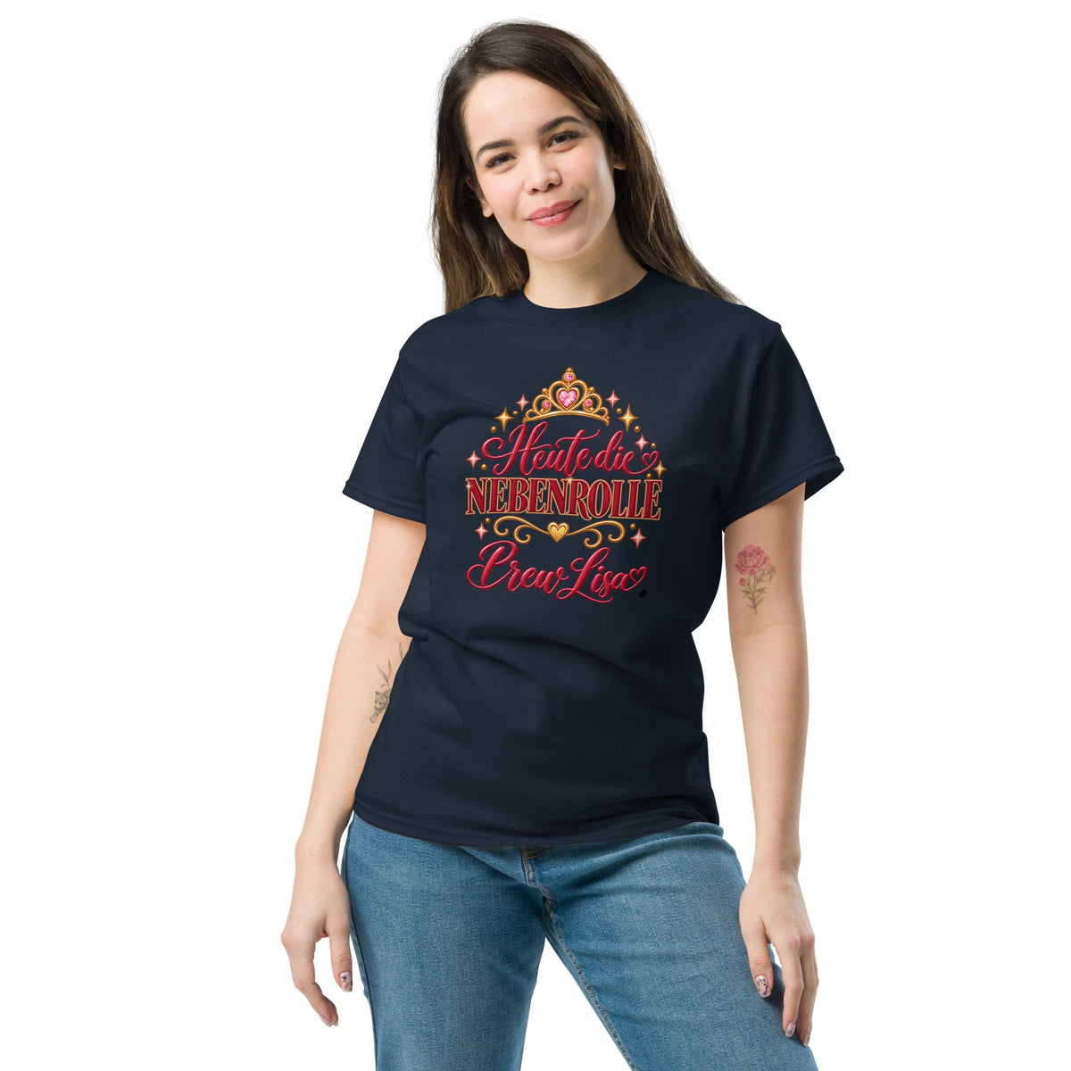 Personalisiertes Crew-Shirt für Bridal Party und Mädelsabend